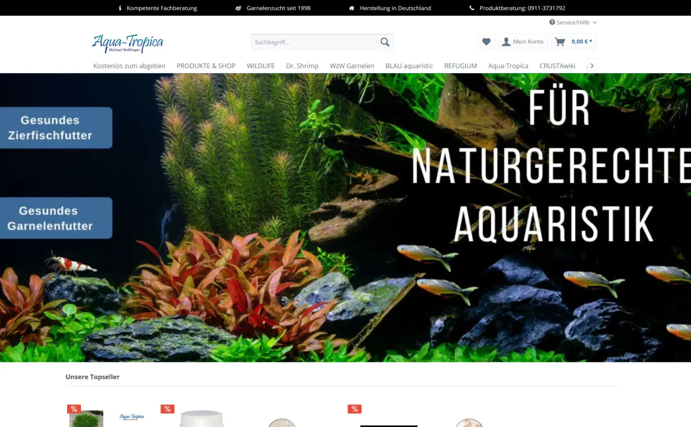Aqua-Tropica.com - Nano-Aquaristik